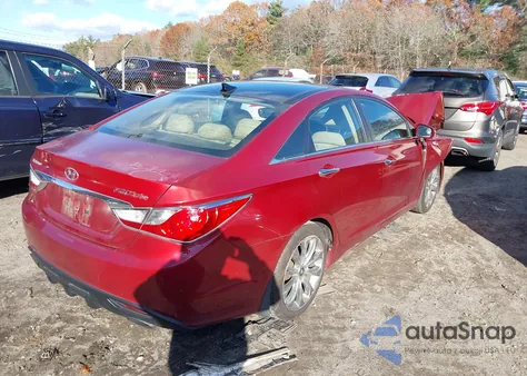 2012 Hyundai Sonata Limited 2.0T z USA, uszkodzony, nr VIN 5NPEC4AB2CH370670